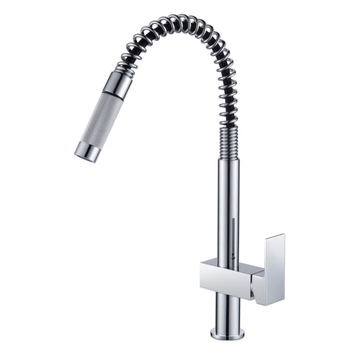 Spring Chrome Pull Out Kitchen Sink Mixer Tap
