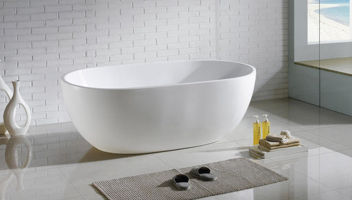 Olivia 1300 Gloss White Bath