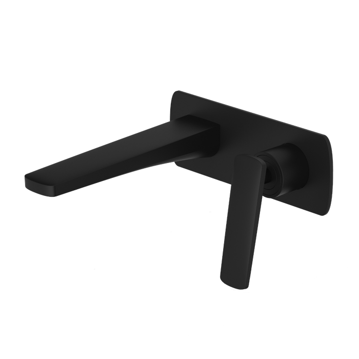 SERA Series Black Bathtub/Basin Wall Mixer With Spout