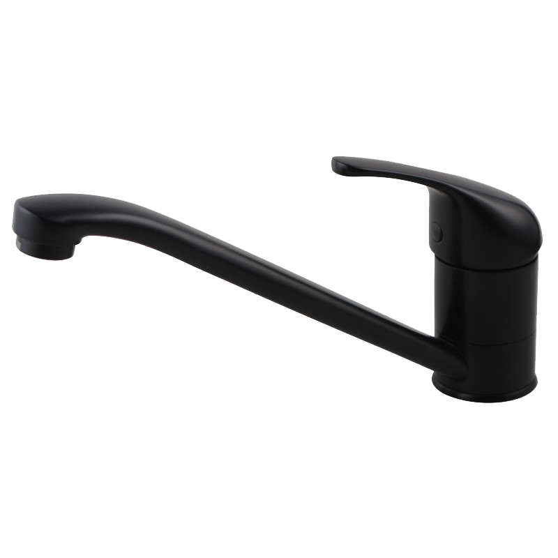 Matte Black Standard Kitchen Mixer Tap
