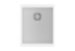 370 x 460 x 200mm Carysil White Single Bowl Granite Kitchen/Laundry Sink Top/Flush/Under Mount