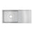 960x450x230mm 1.2mm Top/Undermount Single Bowl Kitchen Sink