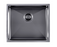 Gun Metal Grey 510x450x230mm 1.2mm Handmade Top/Undermount Single Bowl Kitchen/Laundry Sink