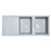 1160 x 500 x 210mm Carysil Concrete Grey Double Bowl Drainer Board Granite Kitchen Sink Top/Flush/Under Mount